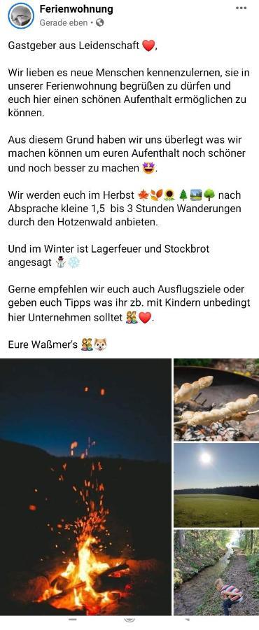 Ferienwohnung An Der Kapelle Rickenbach  المظهر الخارجي الصورة